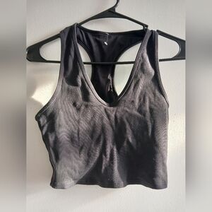 ALO Yoga Black Crop Top